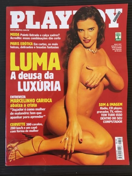 Playboy Luma de Oliveira (maio – 2001)